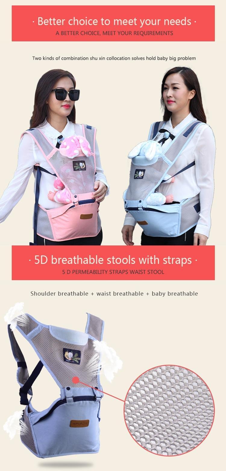 địu em bé MH1019 - lưới 5D