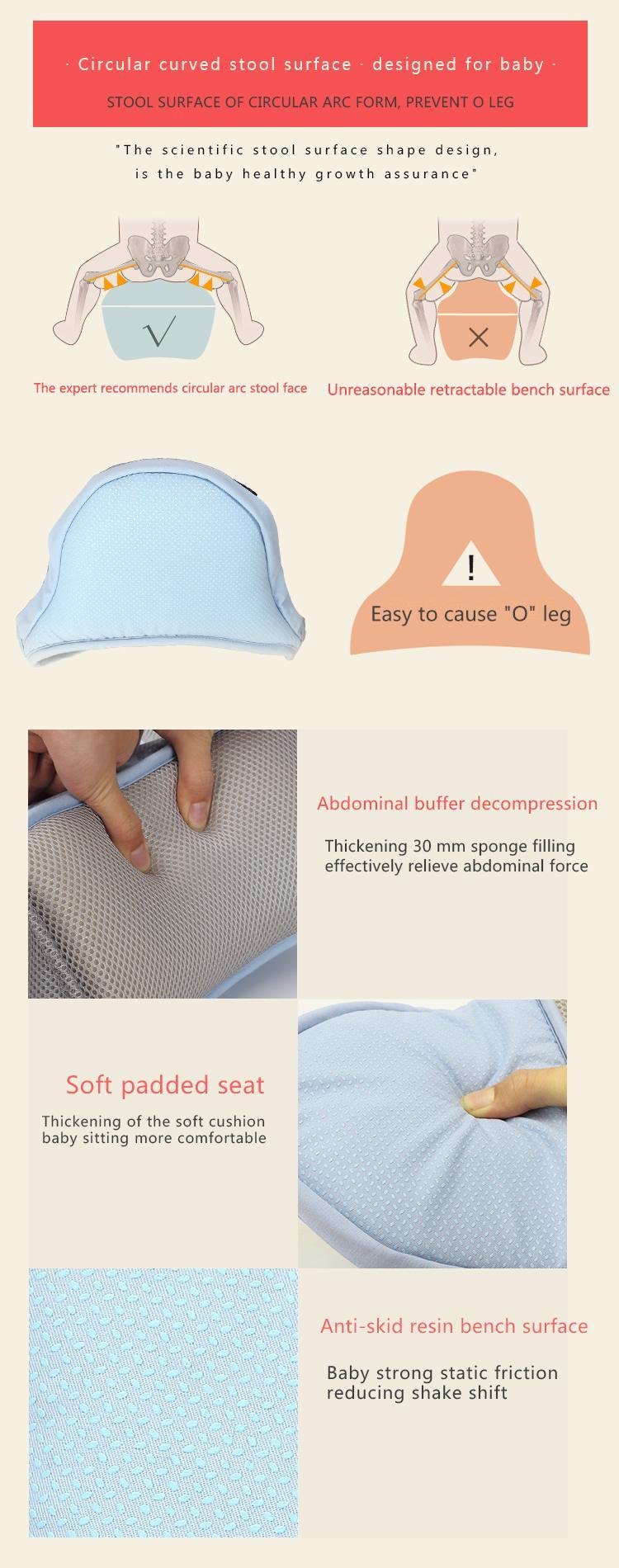 địu em bé MH1019 - nhẹ gọn dễ mang